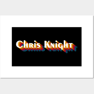 retro vintage Chris Knight Posters and Art